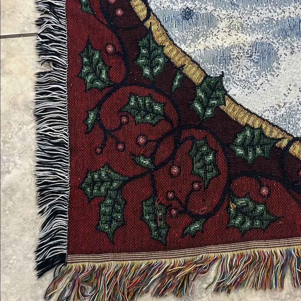 Holiday Tapestry Blanket-Bainbridge Bears